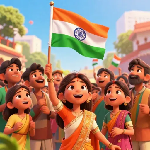 India Gains Freedom After Long Struggle