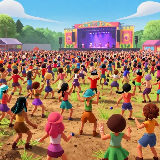 Woodstock Festival Kicks Off Peace & Music