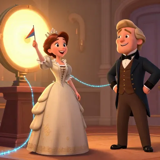 First Message Across the Atlantic!