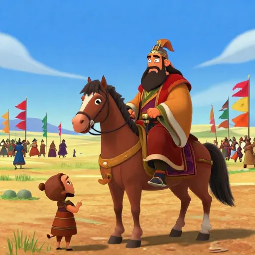 The Great Leader Genghis Khan Passes Away