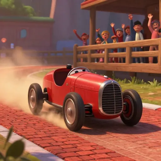 First Car Race at the Indianapolis Motor Speedway