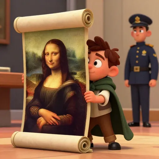 Mona Lisa Vanishes from the Louvre!