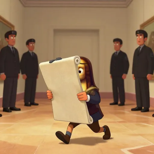 The Mona Lisa Vanishes from the Louvre!