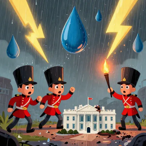 British Troops Burn Down Washington, D.C.