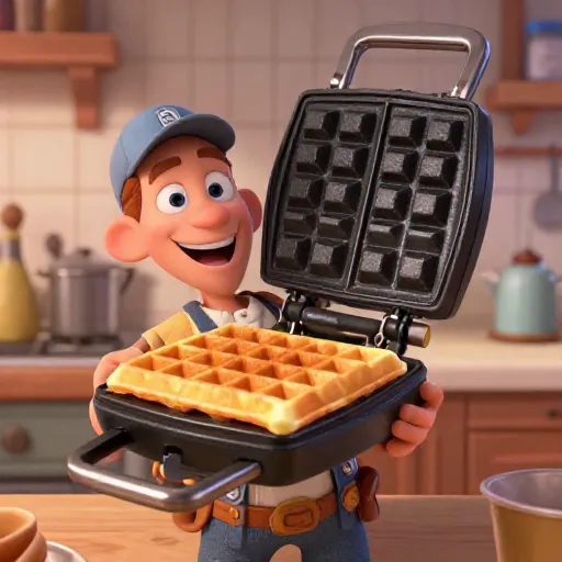 The Waffle Iron Gets Its Patent