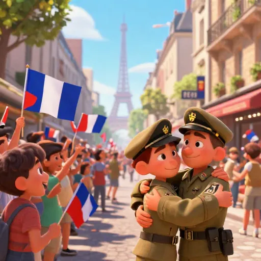 Paris is Liberated in World War II