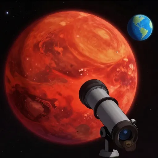 Mars Makes a Super Close Flyby!