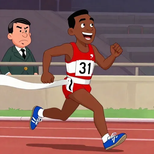 Jesse Owens Shines at the Berlin Olympics