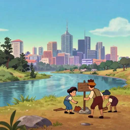 A Great City is Born: Melbourne, Australia