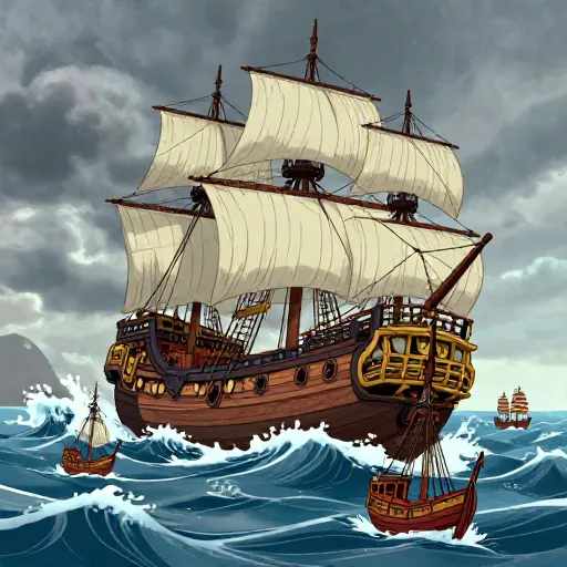 Spanish Armada Finally Defeated by English Winds