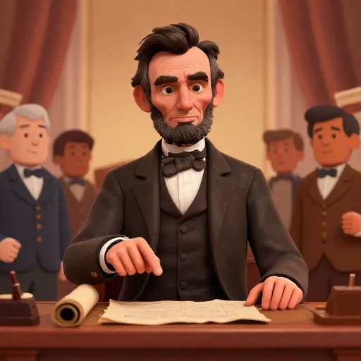 Lincoln Stands Firm on Ending Slavery