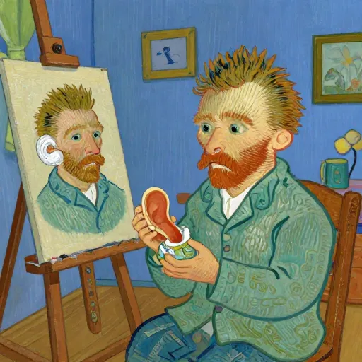Van Gogh's Infamous Ear Incident