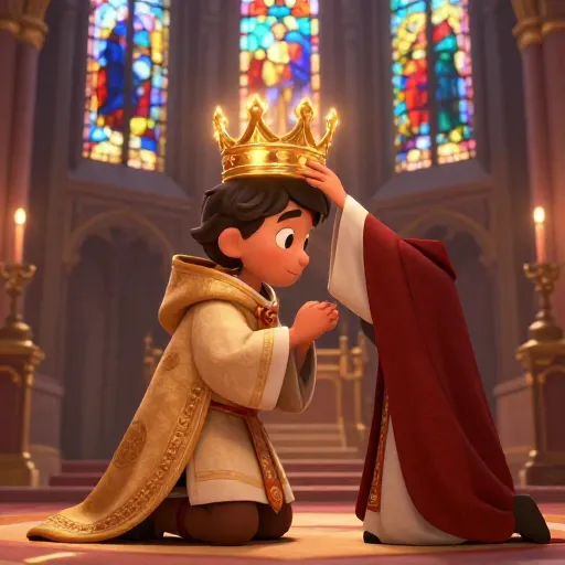 Charlemagne Crowned Emperor in Rome