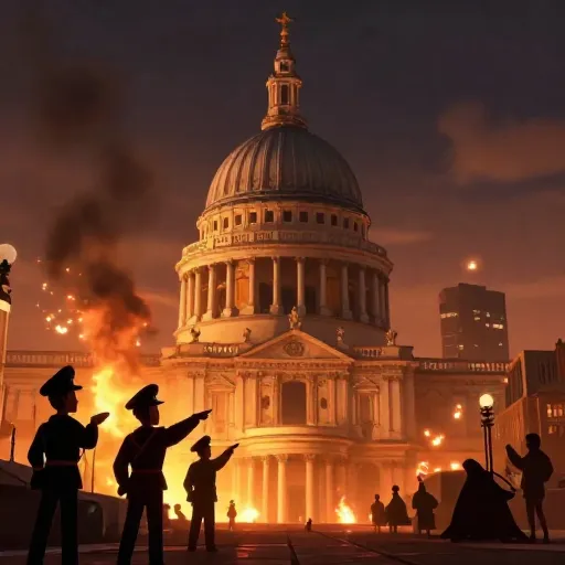 London's Worst Night of Fire in WWII