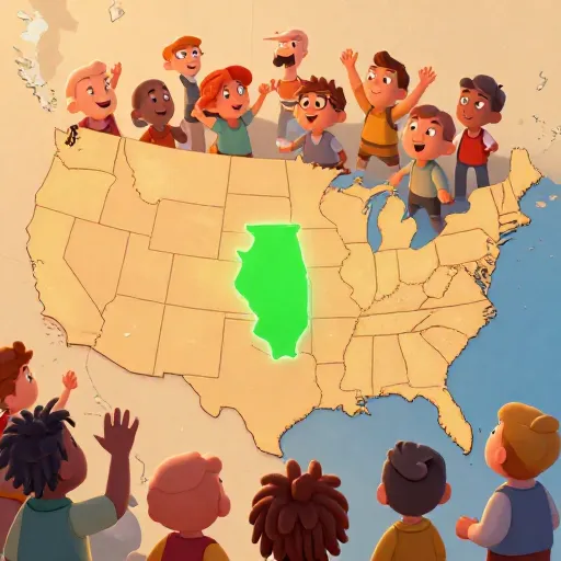 Illinois Joins the United States of America