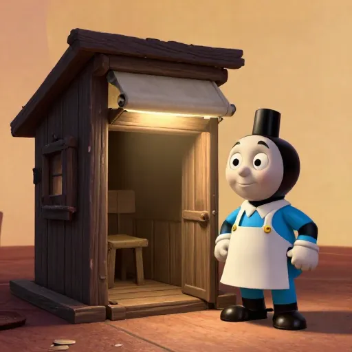 Thomas Edison Films His First Movie Scene