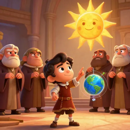 Galileo Faces the Inquisition Over the Solar System