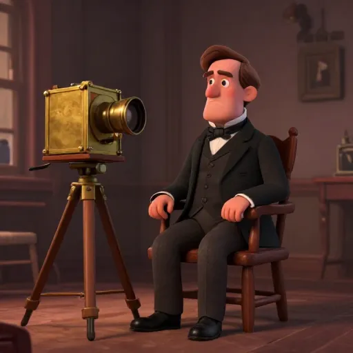 First Photo of a Sitting U.S. President!