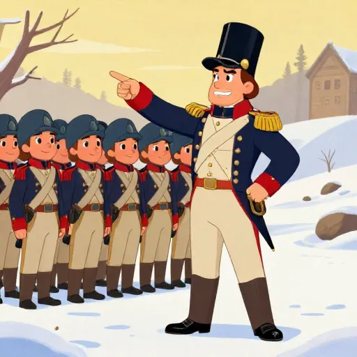 The Baron Arrives at Valley Forge to Train Heroes