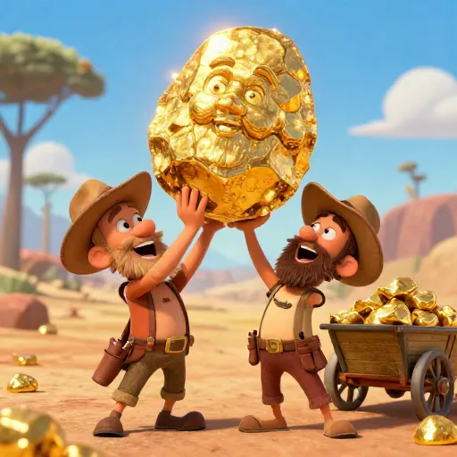 Discovery of the 'Welcome Stranger' Gold Nugget