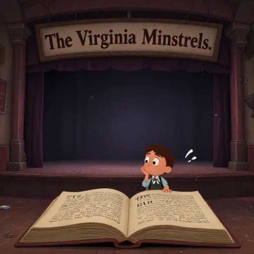 The First Minstrel Show Kicks Off