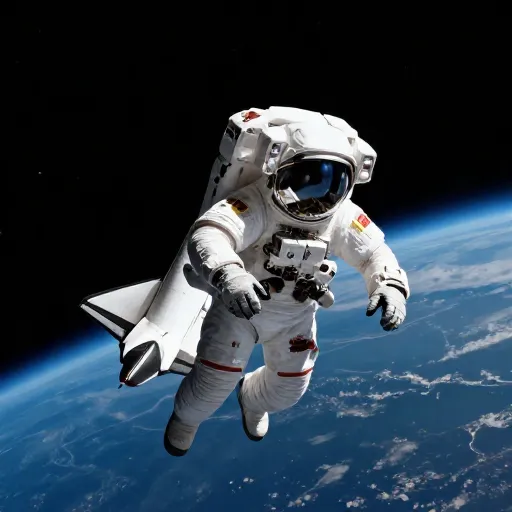 First Untethered Spacewalk Floats into History