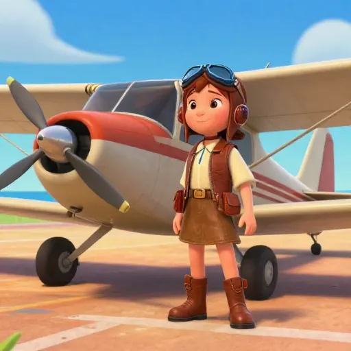 Amelia Earhart Conquers the Pacific Ocean Solo!