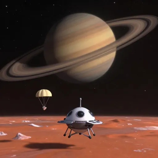 Huygens Probe Lands on Titan!