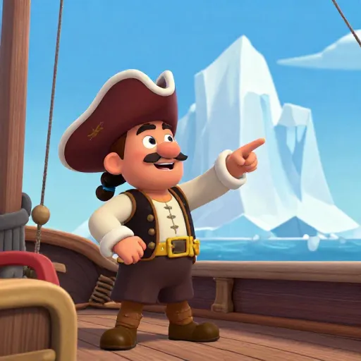 First Ship Crosses the Antarctic Circle