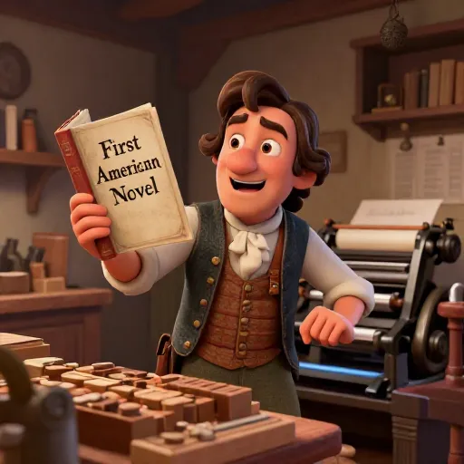 America's First Novel Hits the Book Stands