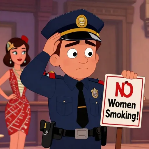 NYC Tries to Ban Women from Smoking Publicly