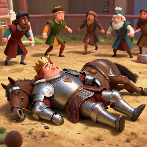 King Henry VIII's Nasty Jousting Fall