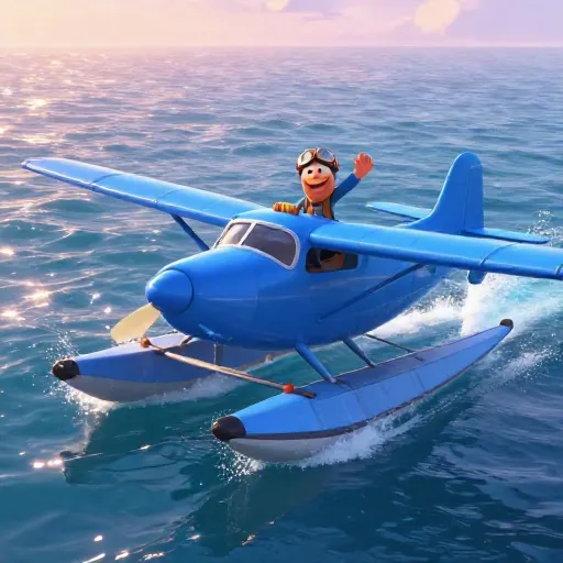 The First Successful Seaplane Flies