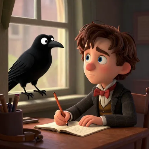 Edgar Allan Poe's 'The Raven' Takes Flight