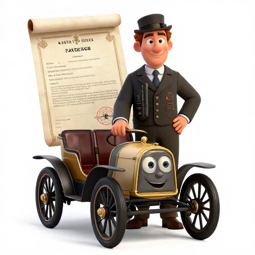 The World's First Car Gets Its Official Stamp