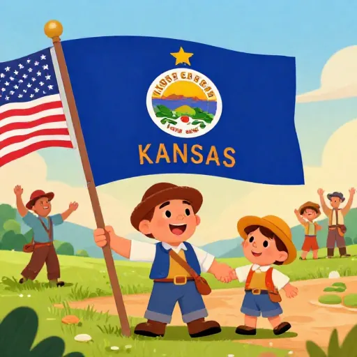 Kansas Joins the Union as the 34th State