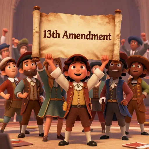 USA Passes the 13th Amendment to End Slavery