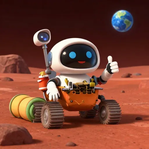 Spirit Rover Lands on Mars!