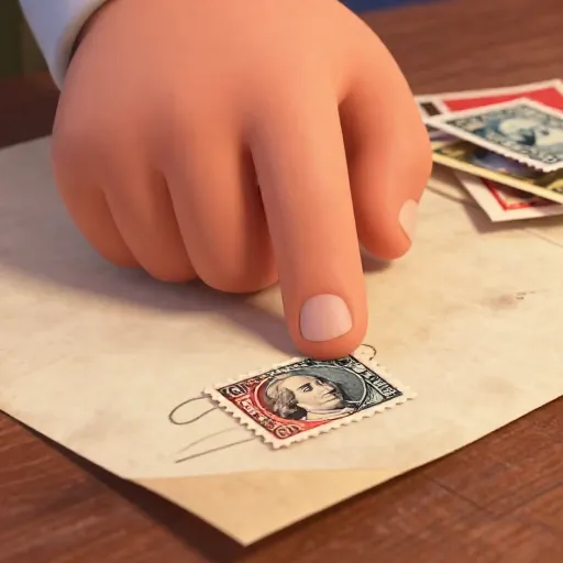 The First US Postage Stamp is Issued