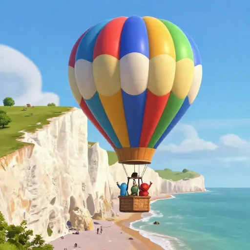 First Hot Air Balloon Crosses the English Channel