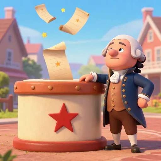 America Votes for its Very First President