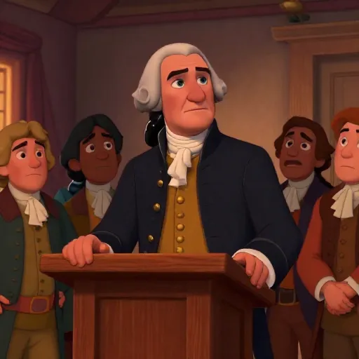 George Washington Gives First State of the Union