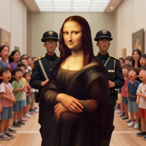 Mona Lisa Arrives in America!