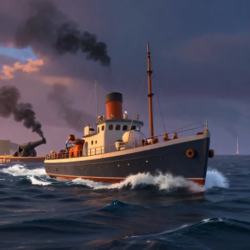 Civil War's First Shots Fired at Sea