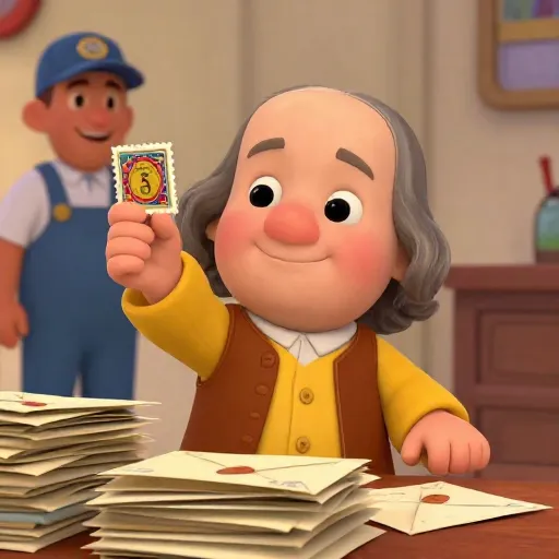 First US Postage Stamps Issued!