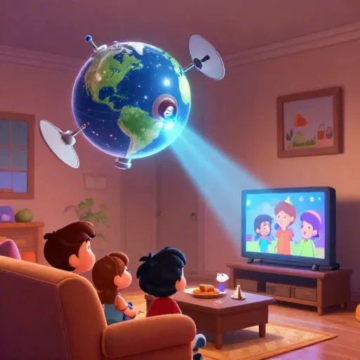 Telstar Beams First Live TV to the World