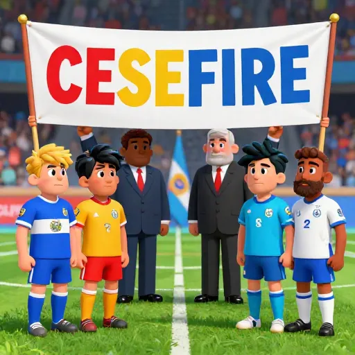 Football War Ends as Peace Talks Begin