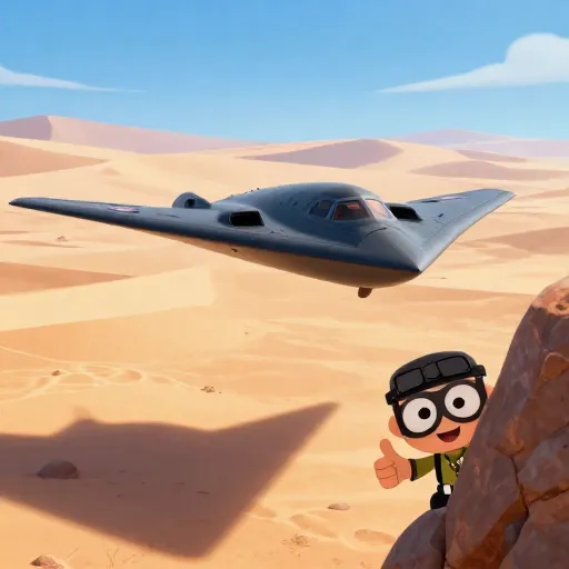 The B-2 Stealth Bomber Takes Its First Flight