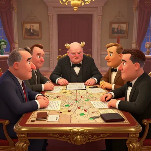 Big Leaders Meet at the Potsdam Conference