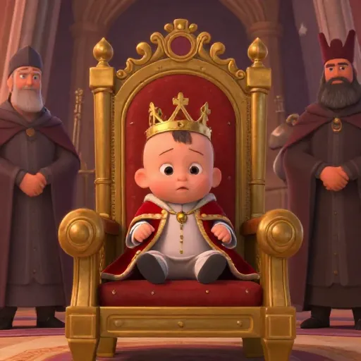 Baby King Takes the Scottish Throne